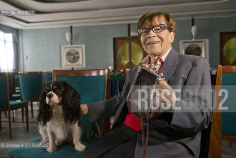 Pordenone 22/10/12 - The actress Franca Valeri attrice scrittrice cinema teatro ©Graziano Arici/Rosebud2