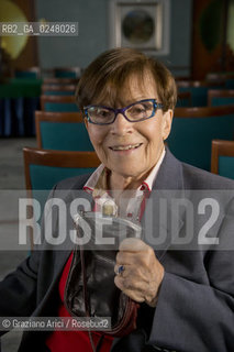 Pordenone 22/10/12 - The actress Franca Valeri attrice scrittrice cinema teatro ©Graziano Arici/Rosebud2