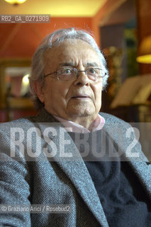 Venice, march, 10th 2013 - Poet Alī Ahmad Sàīd Isbir Adonis in Incroci di Civiltà 2013 letteratura ©Graziano Arici/Rosebud2