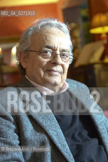 Venice, march, 10th 2013 - Poet Alī Ahmad Sàīd Isbir Adonis in Incroci di Civiltà 2013 letteratura ©Graziano Arici/Rosebud2