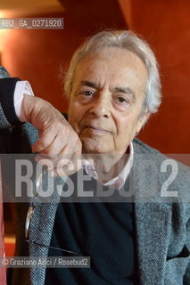 Venice, march, 10th 2013 - Poet Alī Ahmad Sàīd Isbir Adonis in Incroci di Civiltà 2013 letteratura ©Graziano Arici/Rosebud2