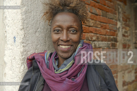 Venice, march, 10th 2013 - Writer Muthoni Garland in Incroci di Civiltà 2013 letteratura ©Graziano Arici/Rosebud2