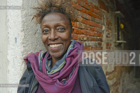 Venice, march, 10th 2013 - Writer Muthoni Garland in Incroci di Civiltà 2013 letteratura ©Graziano Arici/Rosebud2