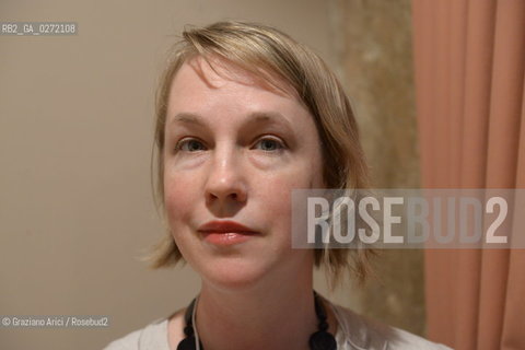 Venice, march, 11th 2013 - poet Alicia Stallings in Incroci di Civiltà 2013 letteratura ©Graziano Arici/Rosebud2