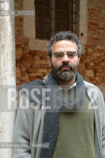 Venice, march, 11th 2013 - Writer Goncalo M.Treves in Incroci di Civiltà 2013 letteratura ©Graziano Arici/Rosebud2