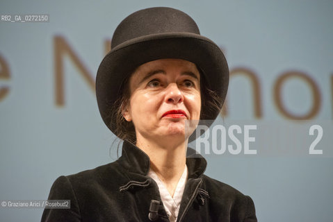 Venice, march, 13th 2013 - Writer Amelie Nothomb in Incroci di Civiltà 2013 letteratura ©Graziano Arici/Rosebud2