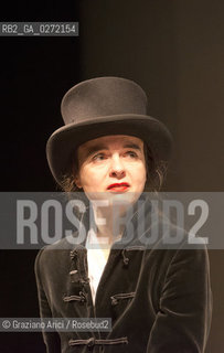 Venice, march, 13th 2013 - Writer Amelie Nothomb in Incroci di Civiltà 2013 letteratura ©Graziano Arici/Rosebud2