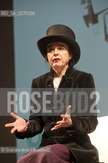 Venice, march, 13th 2013 - Writer Amelie Nothomb in Incroci di Civiltà 2013 letteratura ©Graziano Arici/Rosebud2
