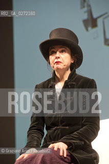 Venice, march, 13th 2013 - Writer Amelie Nothomb in Incroci di Civiltà 2013 letteratura ©Graziano Arici/Rosebud2