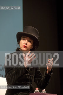 Venice, march, 13th 2013 - Writer Amelie Nothomb in Incroci di Civiltà 2013 letteratura ©Graziano Arici/Rosebud2