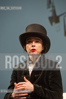 Venice, march, 13th 2013 - Writer Amelie Nothomb in Incroci di Civiltà 2013 letteratura ©Graziano Arici/Rosebud2