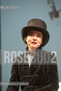 Venice, march, 13th 2013 - Writer Amelie Nothomb in Incroci di Civiltà 2013 letteratura ©Graziano Arici/Rosebud2