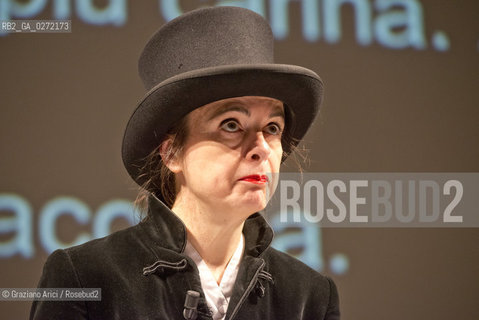 Venice, march, 13th 2013 - Writer Amelie Nothomb in Incroci di Civiltà 2013 letteratura ©Graziano Arici/Rosebud2