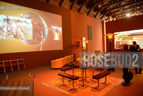 Venice 28 may 2013 - Punta della Dogana Pinault Foundation Lizzie Fitch and Ryan Trecartin Room arte ©Graziano Arici/Rosebud2