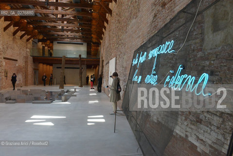 Venice 28 may 2013 - Punta della Dogana Pinault Foundation arte ©Graziano Arici/Rosebud2