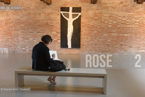 Venice 28 may 2013 - Punta della Dogana Pinault Foundation Marlene Dumas room arte ©Graziano Arici/Rosebud2