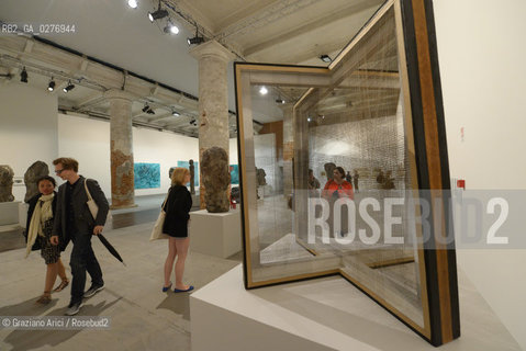 Venice 28 may 2013 - Il Palazzo Enciclopedico 55th Exhibition Corderie in Arsenale - artist arte ©Graziano Arici/Rosebud2