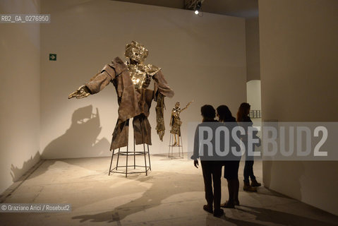 Venice 28 may 2013 - Il Palazzo Enciclopedico 55th Exhibition Corderie in Arsenale Matthew Monahan Work - artist arte ©Graziano Arici/Rosebud2