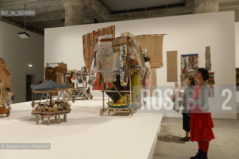 Venice 28 may 2013 - Il Palazzo Enciclopedico 55th Exhibition Corderie in Arsenale - artist arte ©Graziano Arici/Rosebud2