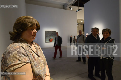 Venice 28 may 2013 - Il Palazzo Enciclopedico 55th Exhibition Corderie in Arsenale Duane Hanson Works - artist arte ©Graziano Arici/Rosebud2