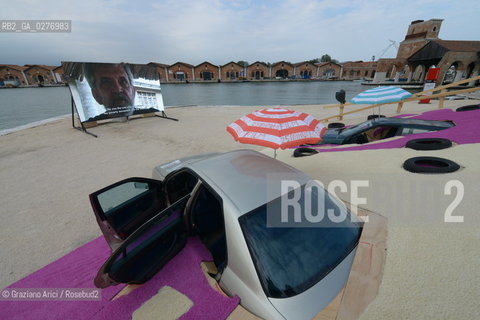 Venice 28 may 2013 - Il Palazzo Enciclopedico 55th Exhibition  Arsenale Erik van Lieshout Works - artist arte ©Graziano Arici/Rosebud2