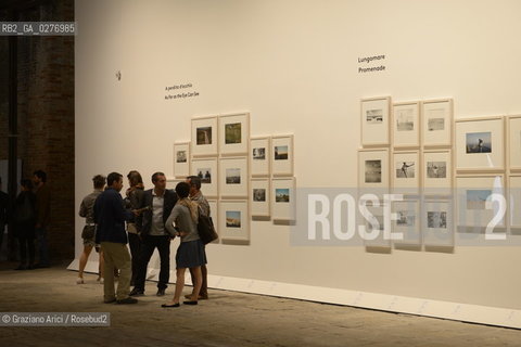 Venice 28 may 2013 - Il Palazzo Enciclopedico 55th Exhibition  Arsenale Italian Pavillon Luigi Ghirri Works - artist arte ©Graziano Arici/Rosebud2