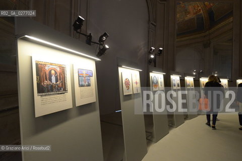Venice 28 may 2013 - Il Palazzo Enciclopedico 55th Exhibition Biennale Gardens Main Pavillon  Carl Gustav Jung The Red Book 1914-30 - artist arte ©Graziano Arici/Rosebud2