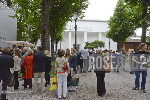 Venice 28 may 2013 - Il Palazzo Enciclopedico 55th Exhibition Biennale Gardens Main Pavillon - artist arte ©Graziano Arici/Rosebud2