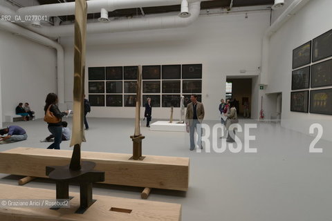 Venice 28 may 2013 - Il Palazzo Enciclopedico 55th Exhibition Biennale Gardens Main Pavillon  Walter Pichler Room - artist arte ©Graziano Arici/Rosebud2