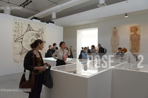 Venice 28 may 2013 - Il Palazzo Enciclopedico 55th Exhibition Biennale Gardens Main Pavillon  Roger Caillois Room - artist arte ©Graziano Arici/Rosebud2