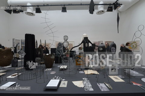 Venice 28 may 2013 - Il Palazzo Enciclopedico 55th Exhibition Biennale Gardens Main Pavillon  Eva Kotatkova Room - artist arte ©Graziano Arici/Rosebud2