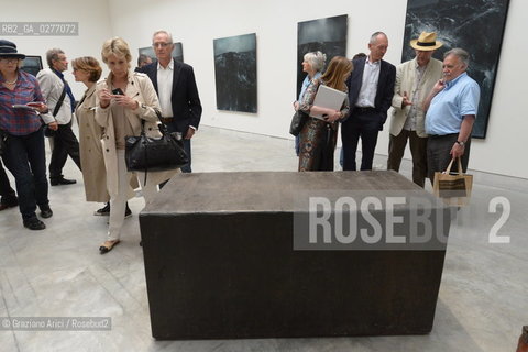 Venice 28 may 2013 - Il Palazzo Enciclopedico 55th Exhibition Biennale Gardens Main Pavillon  Thierry De Cordier and Richard Serra Room - artist arte ©Graziano Arici/Rosebud2
