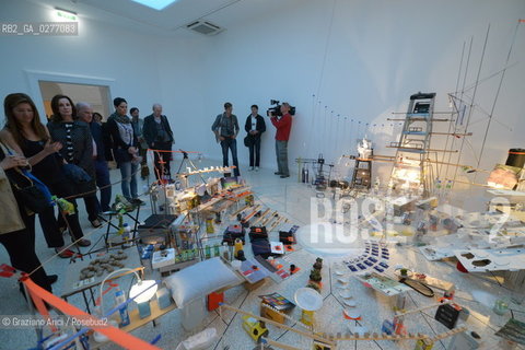 Venice 28 may 2013 - 55th Exhibition Biennale Gardens Main Pavillon USA Pavillon Sarah Szee Work - artist arte ©Graziano Arici/Rosebud2