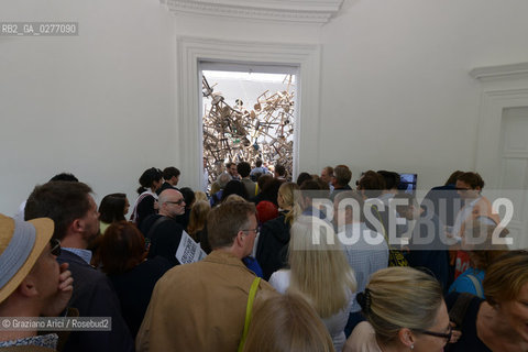 Venice 28 may 2013 - 55th Exhibition Biennale Gardens Main Pavillon French Pavillon Ai Weiwei - artist arte ©Graziano Arici/Rosebud2