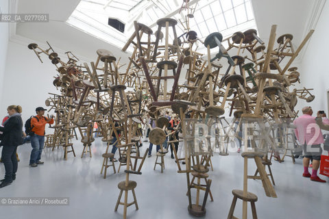 Venice 28 may 2013 - 55th Exhibition Biennale Gardens Main Pavillon French Pavillon Ai Weiwei - artist arte ©Graziano Arici/Rosebud2