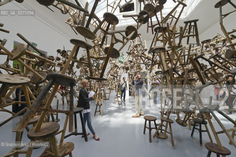 Venice 28 may 2013 - 55th Exhibition Biennale Gardens Main Pavillon French Pavillon Ai Weiwei - artist arte ©Graziano Arici/Rosebud2