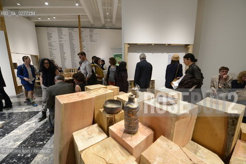 Venice 28 may 2013 - 55th Exhibition Biennale Gardens Main Pavillon Japan Pavillon - artist arte ©Graziano Arici/Rosebud2