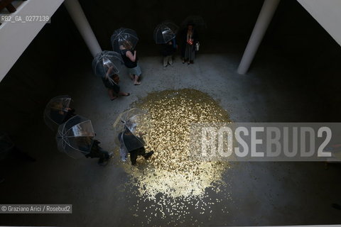 Venice 28 may 2013 - 55th Exhibition Biennale Gardens Main Pavillon Russia Pavillon Vadim ZaKharov Work - artist arte ©Graziano Arici/Rosebud2