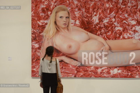 Venice 28 may 2013 - Art in Venice - Fondazione Giorgio Cini: Marc Quinn Exposition in S.Giorgio Island artist arte ©Graziano Arici/Rosebud2