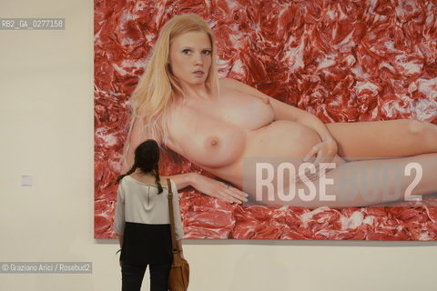 Venice 28 may 2013 - Art in Venice - Fondazione Giorgio Cini: Marc Quinn Exposition in S.Giorgio Island artist arte ©Graziano Arici/Rosebud2