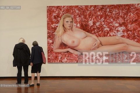 Venice 28 may 2013 - Art in Venice - Fondazione Giorgio Cini: Marc Quinn Exposition in S.Giorgio Island artist arte ©Graziano Arici/Rosebud2