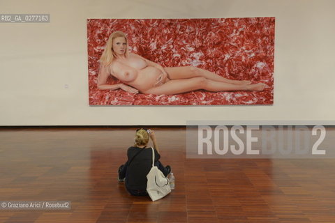 Venice 28 may 2013 - Art in Venice - Fondazione Giorgio Cini: Marc Quinn Exposition in S.Giorgio Island artist arte ©Graziano Arici/Rosebud2