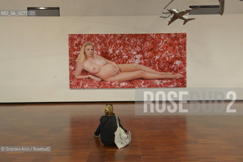 Venice 28 may 2013 - Art in Venice - Fondazione Giorgio Cini: Marc Quinn Exposition in S.Giorgio Island artist arte ©Graziano Arici/Rosebud2