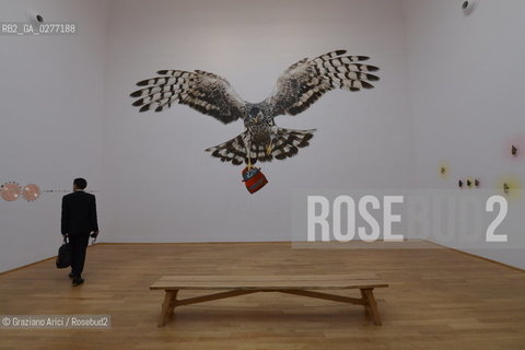 Venice 30 may 2013 - 55th Exhibition Biennale Gardens  British Pavillon Jeremy Deller Work - artist arte ©Graziano Arici/Rosebud2