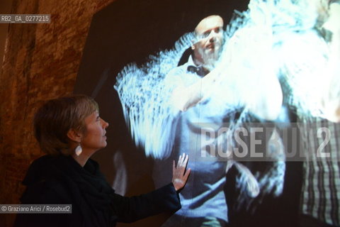Venice 29 may 2013 -  55th Exhibition  Arsenale Vatican Pavillon In Principio (e poi) Studio Azzurro work - artist arte ©Graziano Arici/Rosebud2