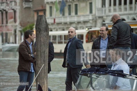 Venice 4 june 2013 writer and journalist Roberto Saviano in Venice letteratura giornalista ©Graziano Arici/Rosebud2