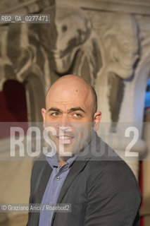 Venice 4 june 2013 writer and journalist Roberto Saviano in Venice letteratura giornalista ©Graziano Arici/Rosebud2