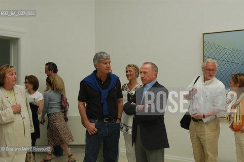 VENEZIA8/06/05 - 51 ESPOSIZIONE INTERNAZIONALE DARTE -  MR PINAULT NEL PADIGLIONE DEGLI STATI UNITI : ©Graziano Arici/Rosebud2