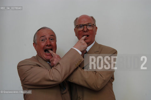 VENEZIA8/06/05 - 51 ESPOSIZIONE INTERNAZIONALE DARTE -  PADIGLIONE DELLA GRAN BRETAGNA: GLI ARTISTI GILBERT AND GEORGE ©Graziano Arici/Rosebud2