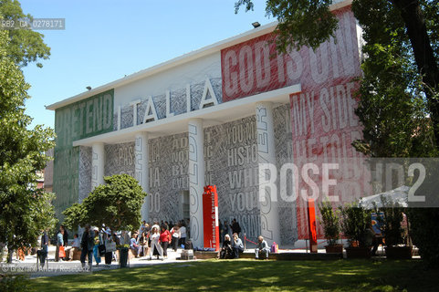 VENEZIA8/06/05 - 51 ESPOSIZIONE INTERNAZIONALE DARTE - IL PADIGLIONE ITALIA - THE ITALIA PAVILLION © GRAZIANO ARICI BIENNALE GIARDINI ©Graziano Arici/Rosebud2